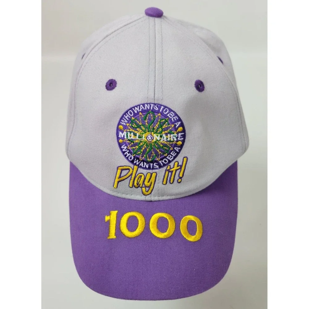 Disney‎ World Who Wants to Be A Millionaire Play It 1000 Hat Cap